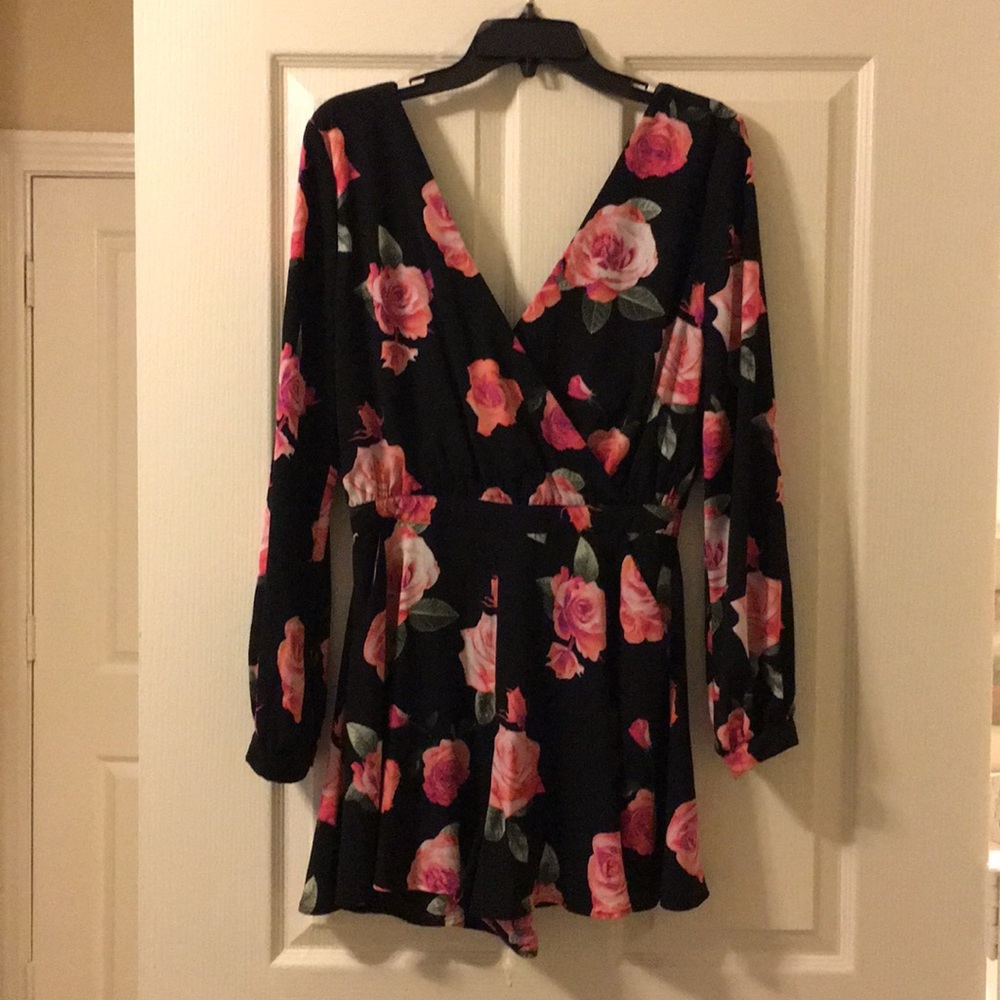 GB floral romper
